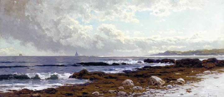 Alfred Thompson Bricher Along the Coast